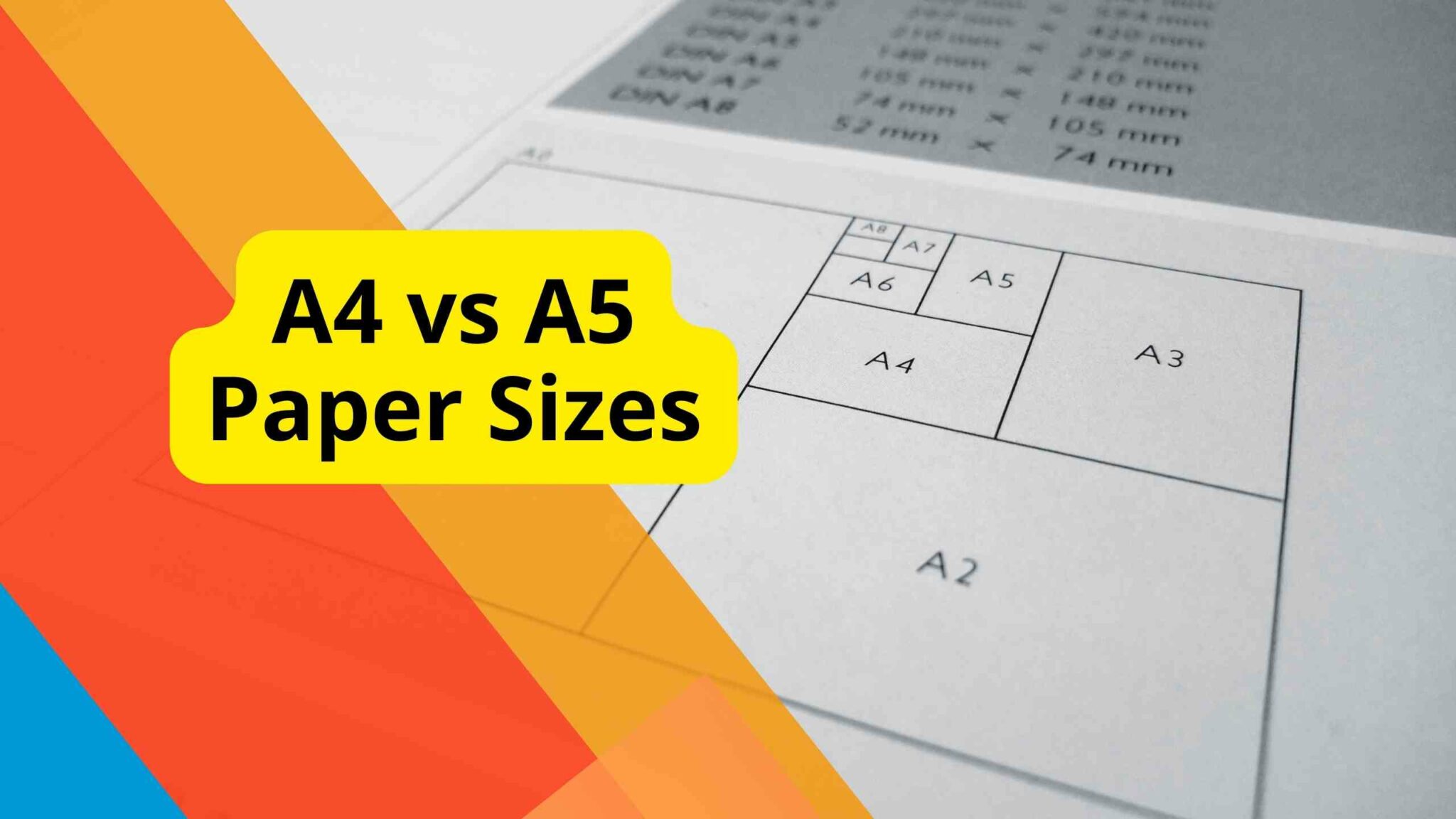 Whats Bigger A3 A4 Or A5